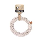 M-PETS COTO WHITE RING 25CM ÖRGÜ HALKA OYUNCAK