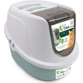 M-Pets Eco Tima Yeşil M 40x38x53 cm Kapalı Kedi Tuvaleti