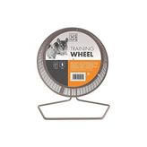 M-Pets Hamster Training Ayaklı Small Metal Çark - 00Kırmızı