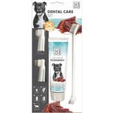 M-Pets Köpekler Için Biftekli Diş Macunu+Fırça Seti