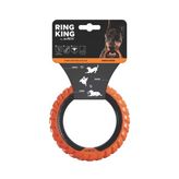 M-Pets Rıng Kıng Köpek Oyuncağı Sıngle Orange/Black