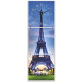 M3 Decorium Mdf Paris Manzaralı Tablo Duvar Saati