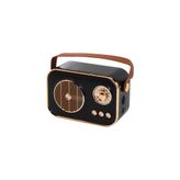 M4 PORTABLE WİRELESS HOPARLÖR - SPEAKER IŞIKLI USB ŞARJLI RENKLİ KASA - BRONZ ÇERÇEVEUSB - DC 5V - TF (5264)