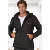 M8648 Dewberry Erkek Softshell Mont-Siyah-1