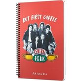 Mabbels Friends Central Perk Spiralli Defter Kırmızı