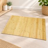 Mabelme Store Bambu Çubuklu Kaydırmaz Banyo Paspası