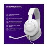 Mabelme Store Quantum 100M2,GAMING Kulaklık,kablolu,beyaz