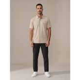 Maccali Krem Erkek Kısa Kollu Basic Polo Yaka Gömlek