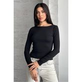 macharel jeans Ultra Soft Kayık Yaka Bluz