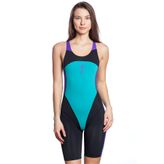 Mad Wave M0167-01 Swimsuit Athletic Kadın Turkuaz Yüzücü Mayo
