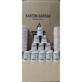 MADA AMBALAJ Karton Bardak ( 7 OZ 3000 ADET )