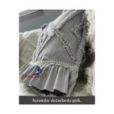 Madamca MATMAZEL - Koltuk Örtüsü - Gri