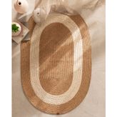 Madame Coco Alsace Oval Kilim Naturel/Krem