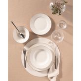 Madame Coco Ariane Gold/platin 24 Parça New Bone Yemek Takımı 6 Kişilik Desenli Şık Set