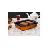 Madame Coco Chef Granite Look 25 cm Köşeli Fırın Tepsisi