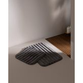 Madame Coco Elvane 2'li Banyo Paspası - Antrasit