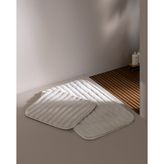 Madame Coco Elvane 2'li Banyo Paspası - Ekru