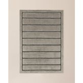 Madame Coco Foıson Halı - Gri - 80x300 cm