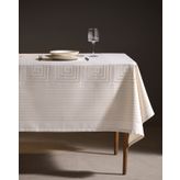 Madame Coco Marne Masa Örtüsü - Bej - 160x230 cm