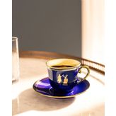 Madame Coco Mireille 4'lü Kahve Fincan Seti - Renkli - 90 ml