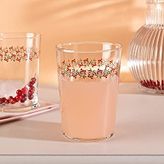 Madame Coco Pierretta Cherry Bloom 4'lü Meşrubat Bardağı Seti