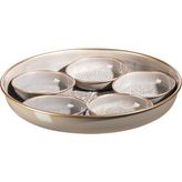 Madame Coco Rosalie 6 Parça Gri Tabak Seti