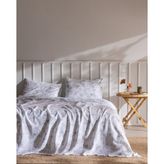 Madame Coco Tiny Çift Kişilik Ecocell Baskılı Pike Takımı - Haki