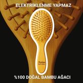 Madame Naturel Ahşap Bambu Tarak (Orta BOY)%100 Doğal