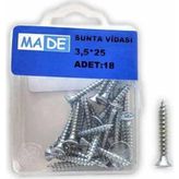 Made 3.5x25 18Li Sunta Vidası
