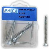 Made 4.0x45 10'lu Sunta Vidası