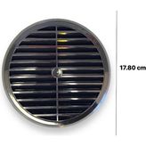 Made Siyah Doğalgaz Cam Menfezi
