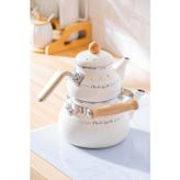 Made With Love Emaye Çaydanlık Takımı