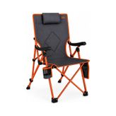 Madfox Flexlounge 3x Katlanabilir Kamp Sandalyesi Turuncu