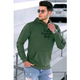Madmext 2877 Haki Erkek Sweatshirt
