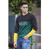 Madmext 4184 Yeşil Erkek Sweatshirt