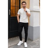 Madmext 4207 Basic Siyah Erkek Eşofman