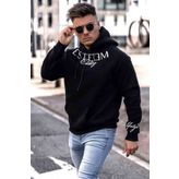 Madmext 4402 Siyah Kapşonlu Erkek Sweatshirt