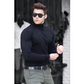 Madmext 46560 Siyah Erkek Kazak
