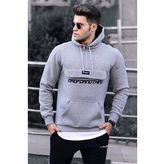Madmext 4729 Gri Erkek Sweatshirt