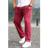Madmext 5479 Bordo Basic Eşofman Altı
