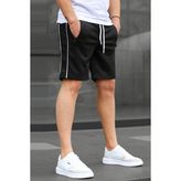 Madmext 5489 Siyah Basic Erkek Şort