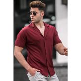 Madmext 5500 Bordo Erkek Gömlek