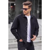 Madmext 5580 Siyah Regular Fit Oduncu Erkek Gömlek