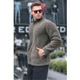 Madmext 6152 Haki Erkek Sweatshirt