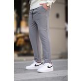 Madmext Füme Basic Waffle Kumaş Erkek Pantolon 6509