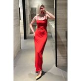 Madmext Kadın Uzun Elbise Uzun Asklı Basic Elbise