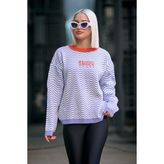 Madmext MG1251 Lila Kadın Kazak