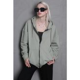 Madmext MG1900 Mint Yeşili Kadın Sweatshirt