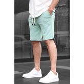 Madmext Mint Yeşili Basic Erkek Şort 6505