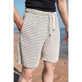 Madmext Siyah Çizgili Regular Fit Erkek Şort E6563 - 2XL